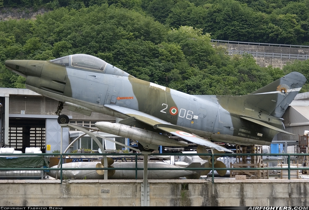 Italy - Air Force Fiat G-91R3 MM6390 at Off-Airport - Stallavena (Verona), Italy