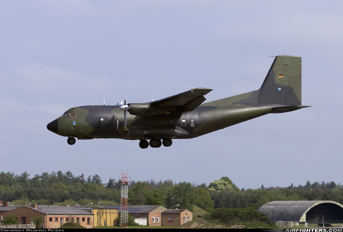 Germany - Air Force Transport Allianz C-160D 50+93 at Wittmundhafen (Wittmund) (ETNT), Germany
