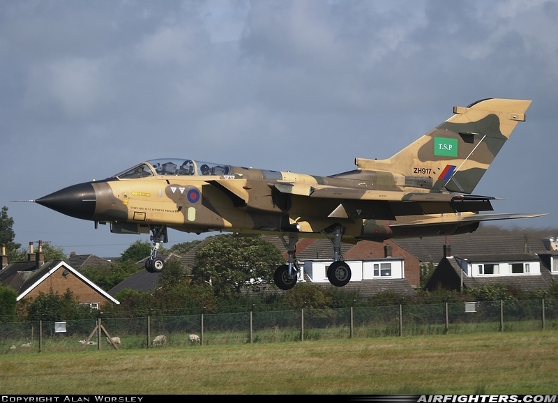 Company Owned - BAe Systems Panavia Tornado IDS ZH917 at Warton (EGNO), UK