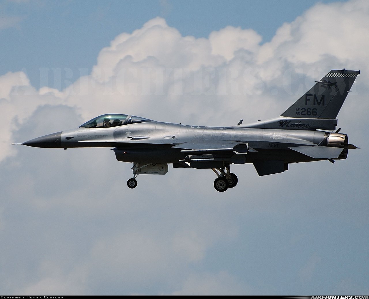 USA - Air Force General Dynamics F-16C Fighting Falcon 86-0266 at Graf Ignatievo (LBPG), Bulgaria