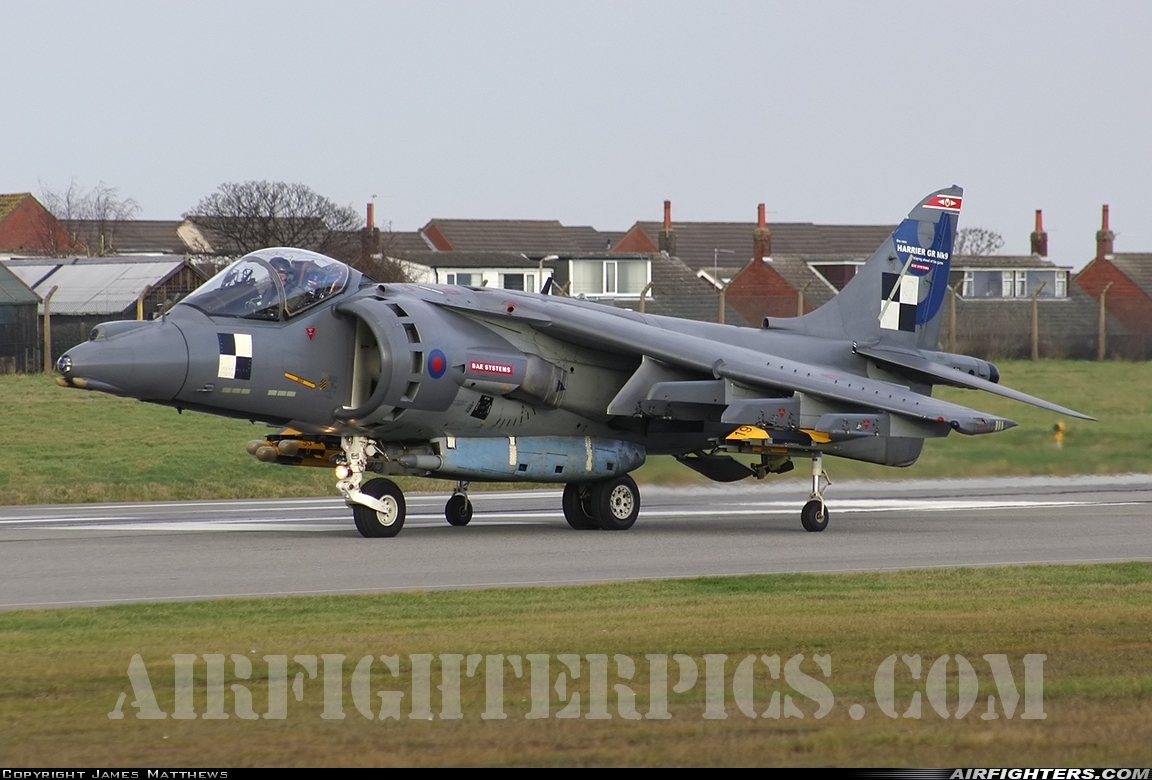 Company Owned - BAe Systems British Aerospace Harrier GR.9 ZD320 at Warton (EGNO), UK