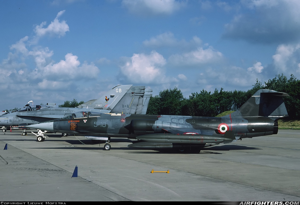 Italy - Air Force Lockheed F-104S-ASA-M Starfighter MM6916 at Leeuwarden (LWR / EHLW), Netherlands