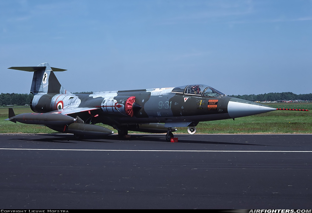 Italy - Air Force Lockheed F-104S-ASA Starfighter MM6936 at Enschede - Twenthe (ENS / EHTW), Netherlands