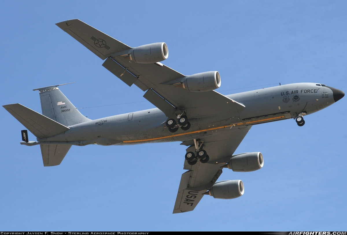 USA - Air Force Boeing KC-135R Stratotanker (717-148) 63-8022 at Wichita - McConnell AFB (IAB / KIAB), USA