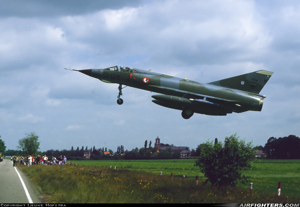 France - Air Force Dassault Mirage IIIE 438 at Breda - Gilze-Rijen (GLZ / EHGR), Netherlands