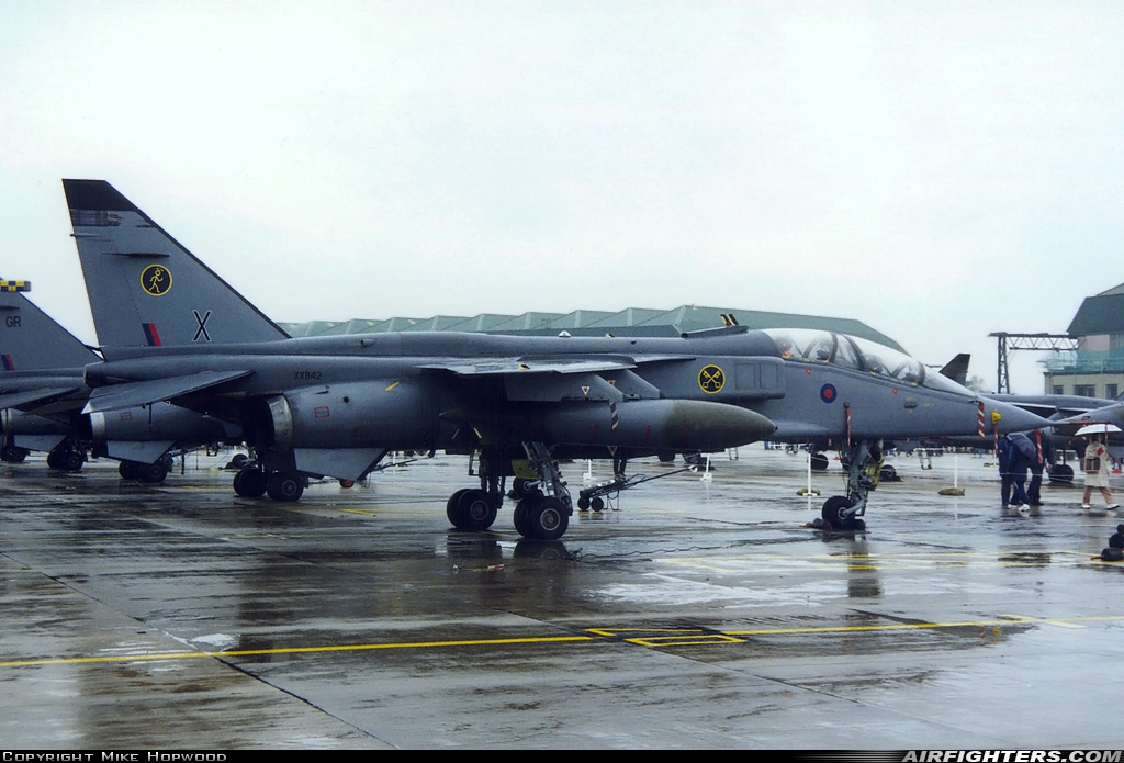 UK - Air Force Sepecat Jaguar T2 XX842 at Coltishall (CLF / EGYC), UK