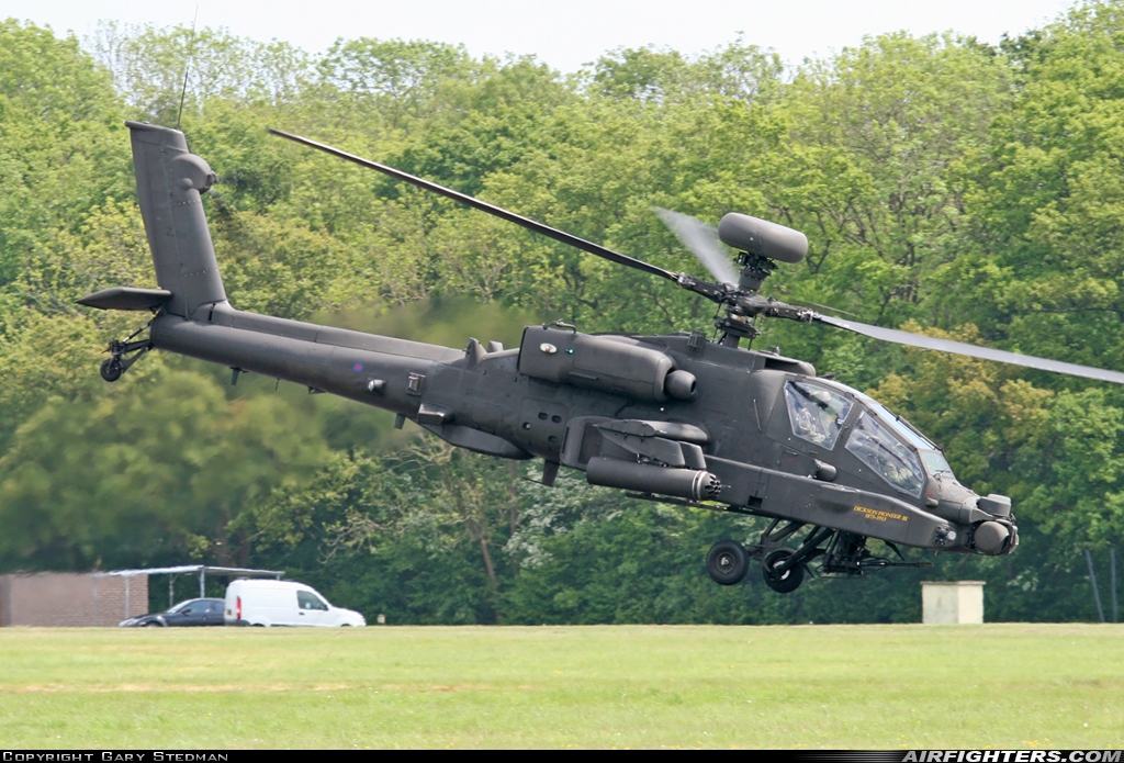 UK - Army Westland Apache AH1 (WAH-64D) ZJ168 at Wattisham (EGUW), UK