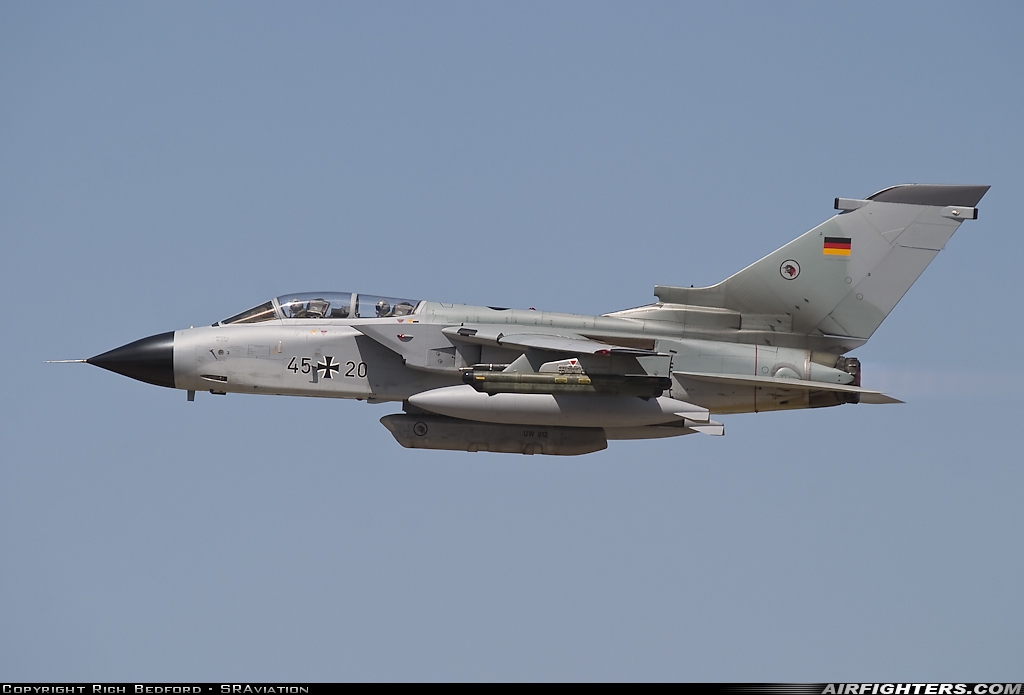 Germany - Air Force Panavia Tornado IDS 45+20 at Fairford (FFD / EGVA), UK