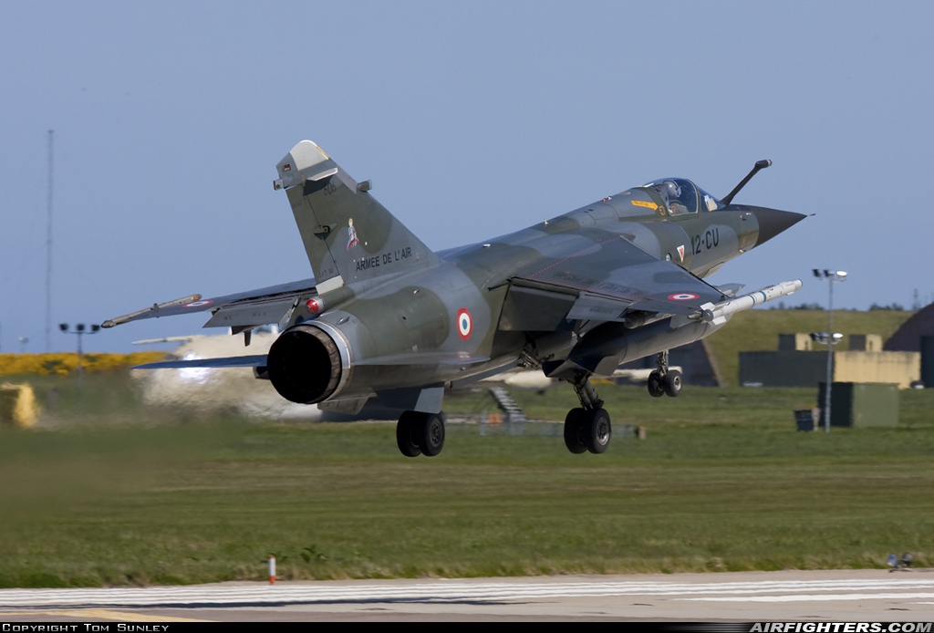 France - Air Force Dassault Mirage F1CR 606 at Kinloss (FSS / EGQK), UK