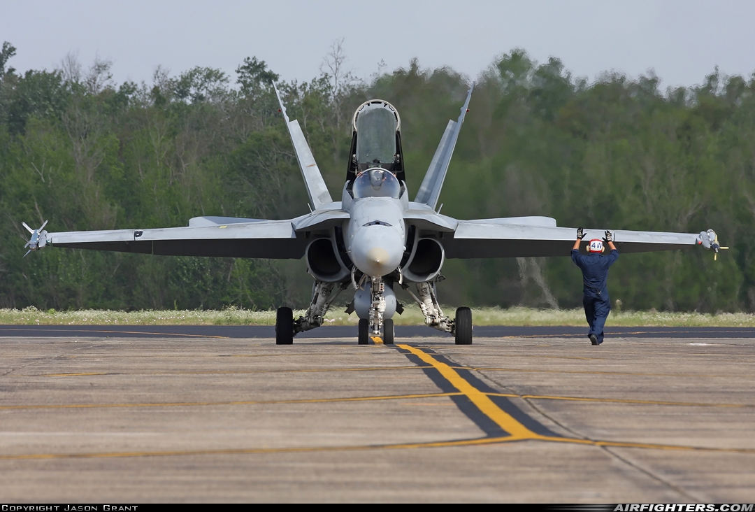 USA - Navy McDonnell Douglas F/A-18A Hornet 162866 at JRB New Orleans (NBG / KNBG), USA