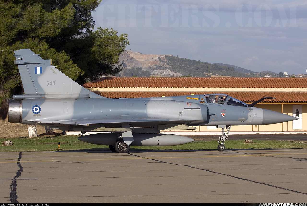 Greece - Air Force Dassault Mirage 2000-5EG 548 at Tanagra (LGTG), Greece