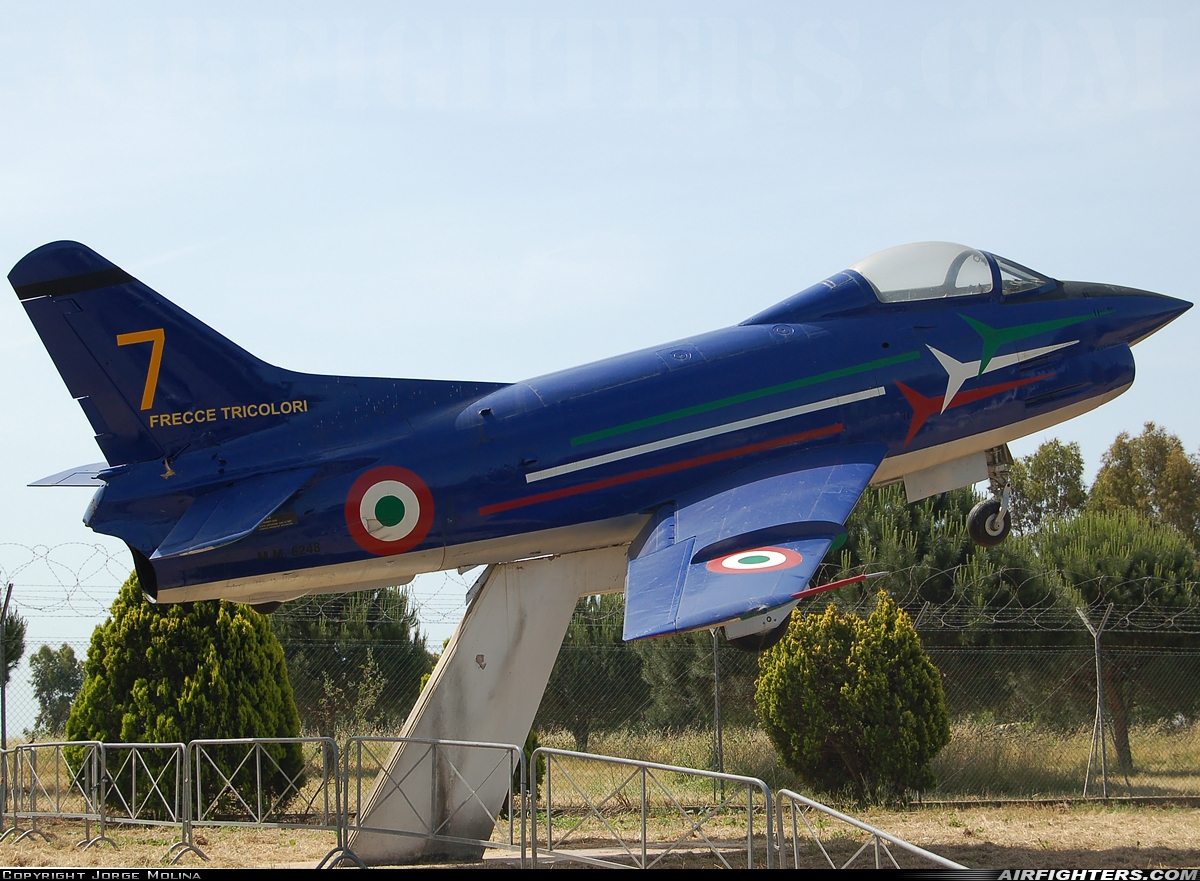 Italy - Air Force Fiat G-91 PAN MM6248 at Pratica di Mare (- Mario de Bernardi) (LIRE), Italy