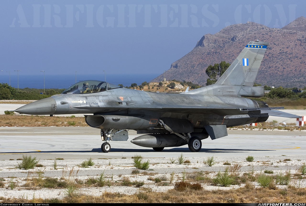 Greece - Air Force General Dynamics F-16C Fighting Falcon 506 at Chania - Souda (CHQ / LGSA), Greece
