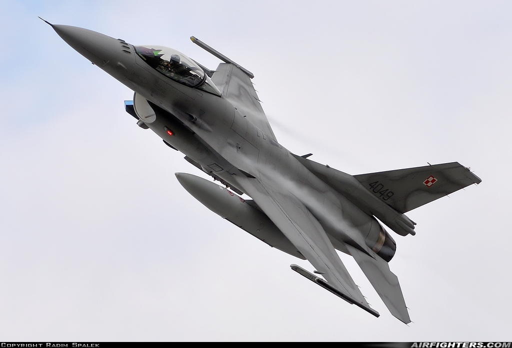 Poland - Air Force General Dynamics F-16C Fighting Falcon 4049 at Poznan / Krzesiny (EPKS), Poland