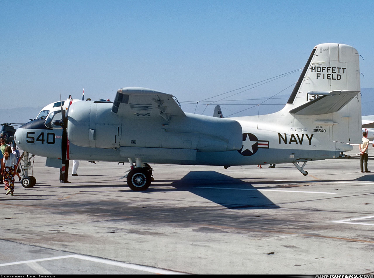 USA - Navy Grumman US-2B Tracker (G-89) 136540 at Mountain View - Moffett Federal Airfield (NAS) (NUQ / KNUQ), USA