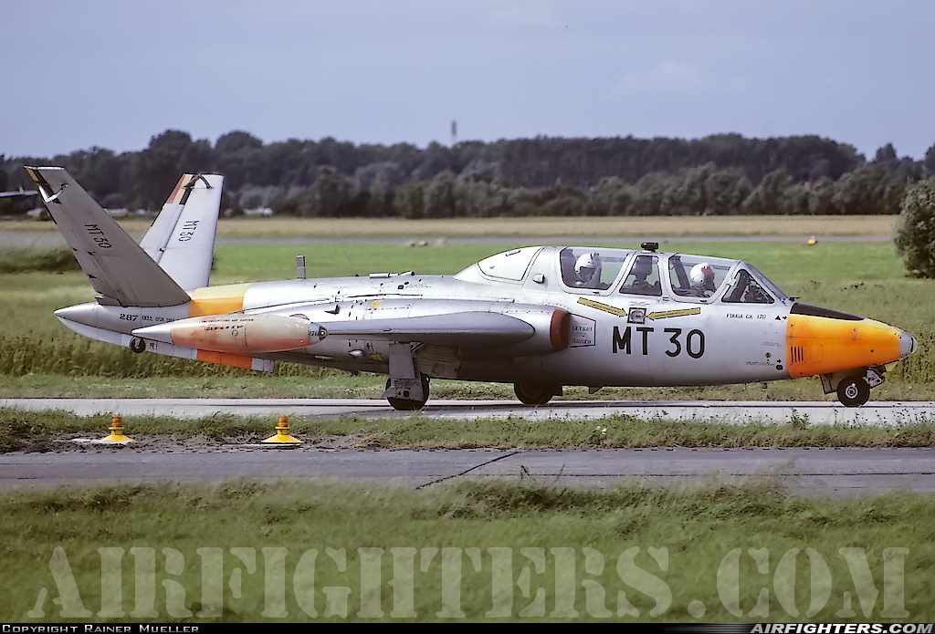 Belgium - Air Force Fouga CM-170 Magister MT-30 at Koksijde (EBFN), Belgium