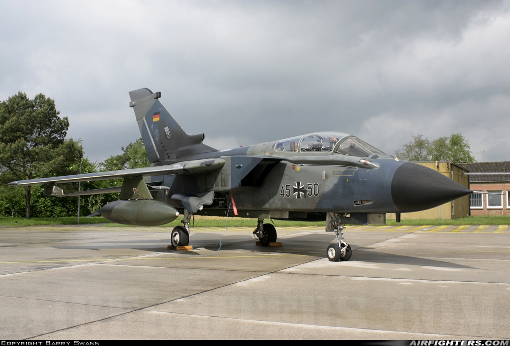 Germany - Air Force Panavia Tornado IDS 45+50 at Wittmundhafen (Wittmund) (ETNT), Germany