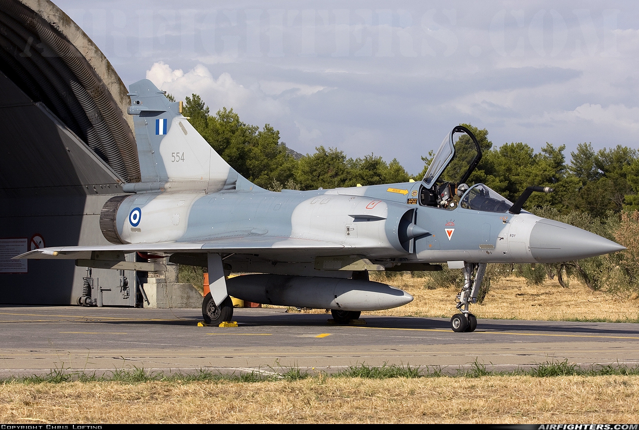 Greece - Air Force Dassault Mirage 2000-5EG 554 at Tanagra (LGTG), Greece