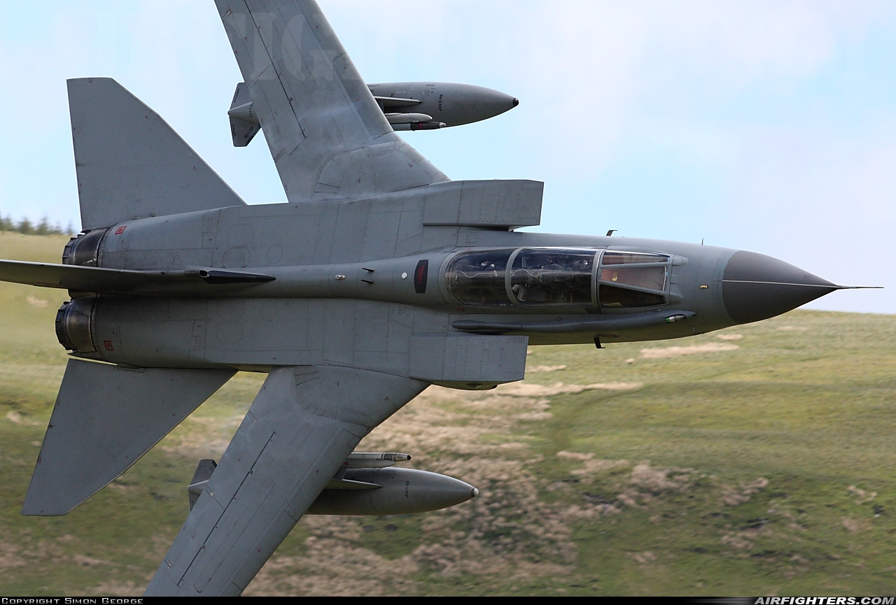 UK - Air Force Panavia Tornado GR4 ZA547 at Off-Airport - Machynlleth Loop Area, UK