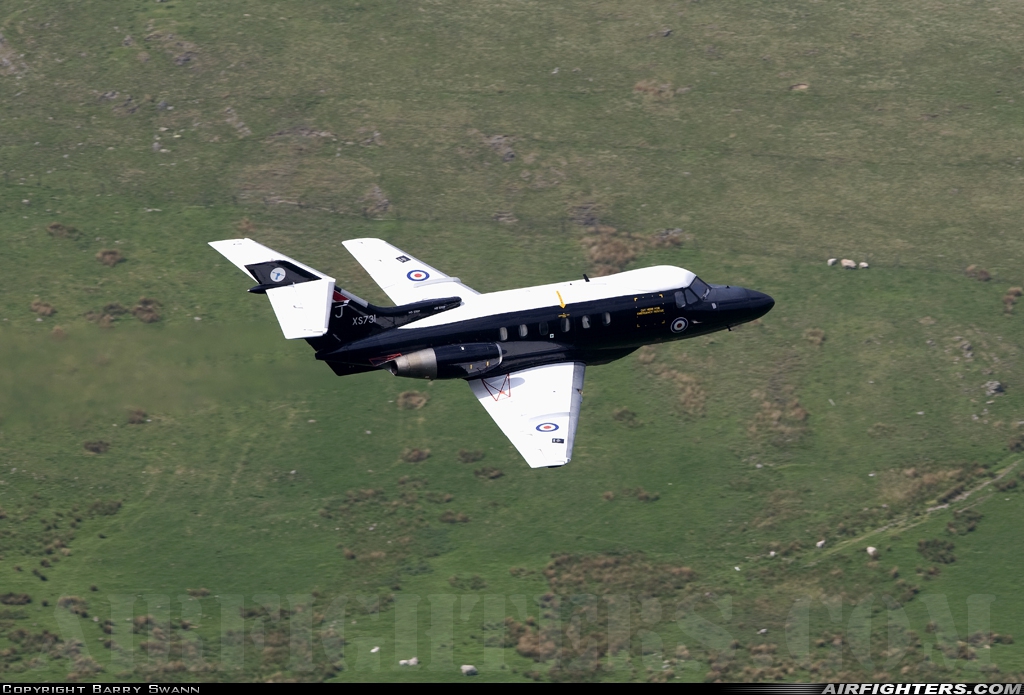 UK - Air Force Hawker Siddeley HS-125-2 Dominie T1 XS731 at Off-Airport - Cumbria, UK
