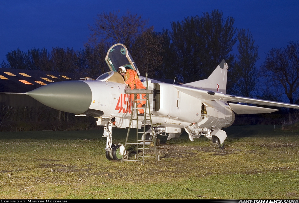 Russia - Air Force Mikoyan-Gurevich MiG-23ML 458 at Off-Airport - Newark, UK