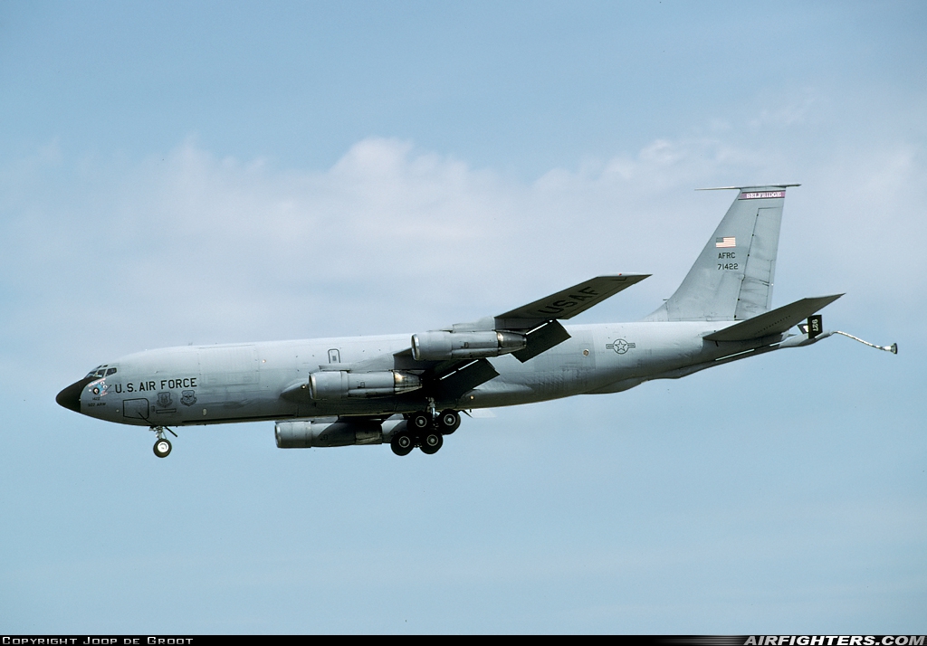 USA - Air Force Boeing KC-135E Stratotanker (717-100) 57-1422 at Frankfurt - Main (Rhein-Main AB) (FRA / FRF / EDDF), Germany