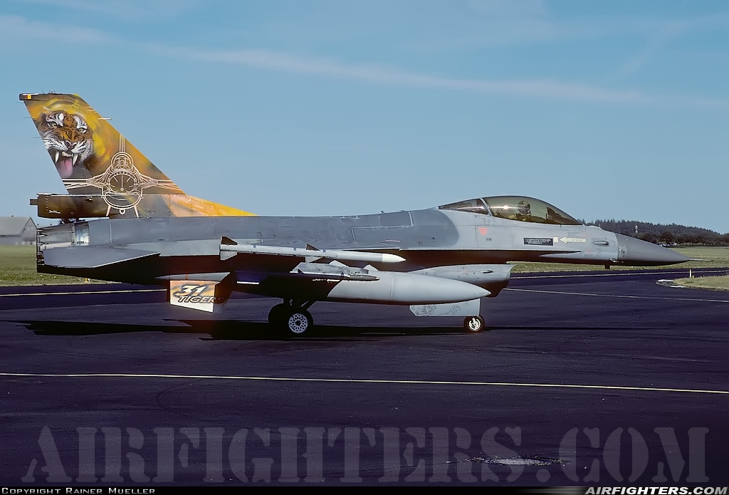 Belgium - Air Force General Dynamics F-16AM Fighting Falcon FA-93 at Schleswig (- Jagel) (WBG / ETNS), Germany