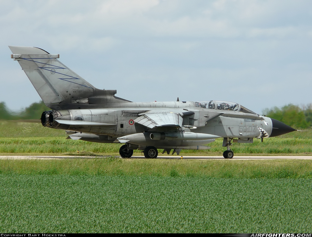 Italy - Air Force Panavia Tornado ECR MM7053 at Florennes (EBFS), Belgium