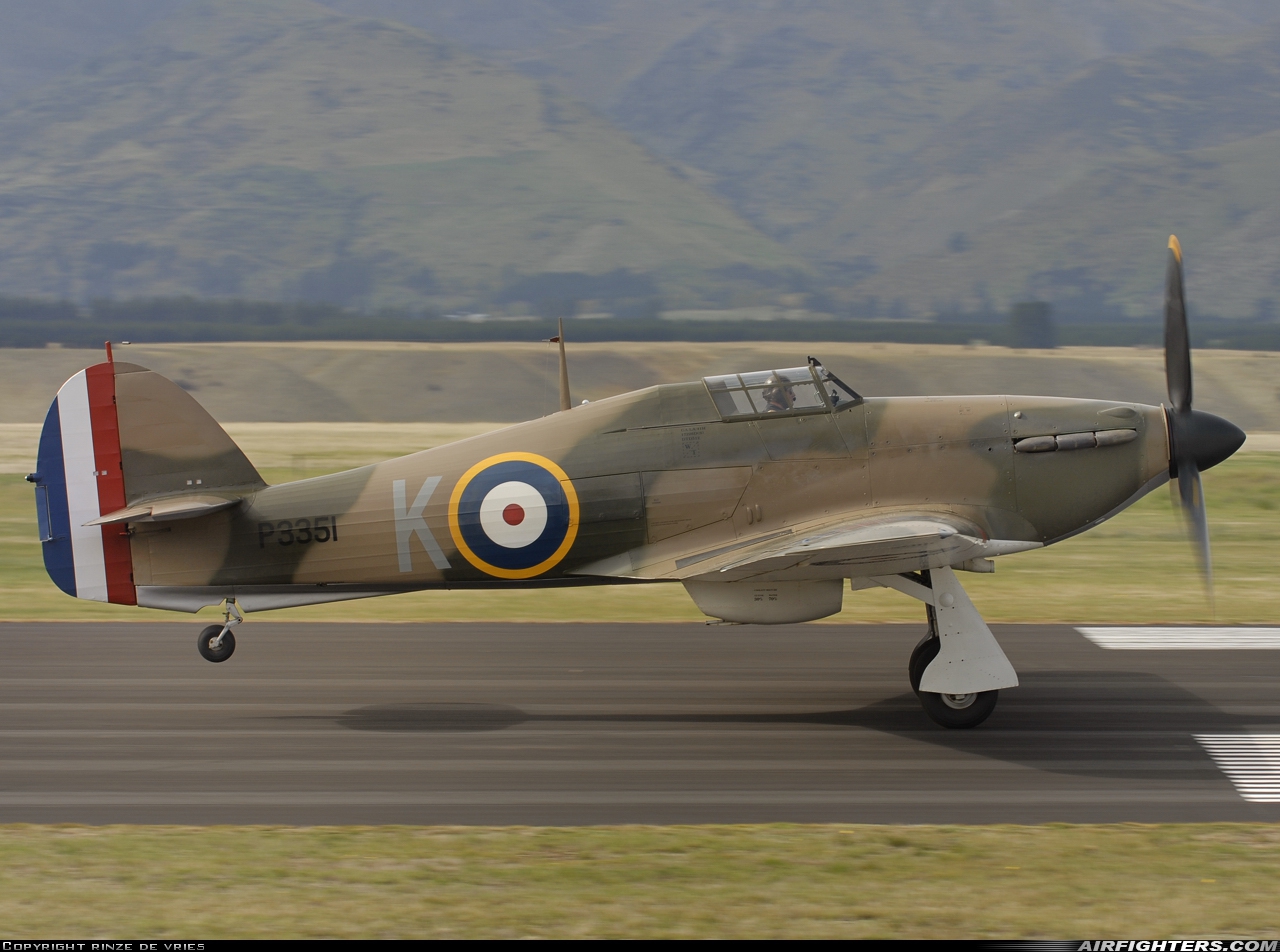 Private Hawker Hurricane I ZK-TPL at Wanaka (WKA / NZWF), New Zealand
