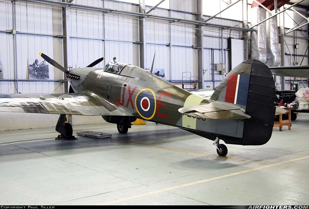 UK - Air Force Hawker Hurricane IIc PZ865 at Coningsby (EGXC), UK