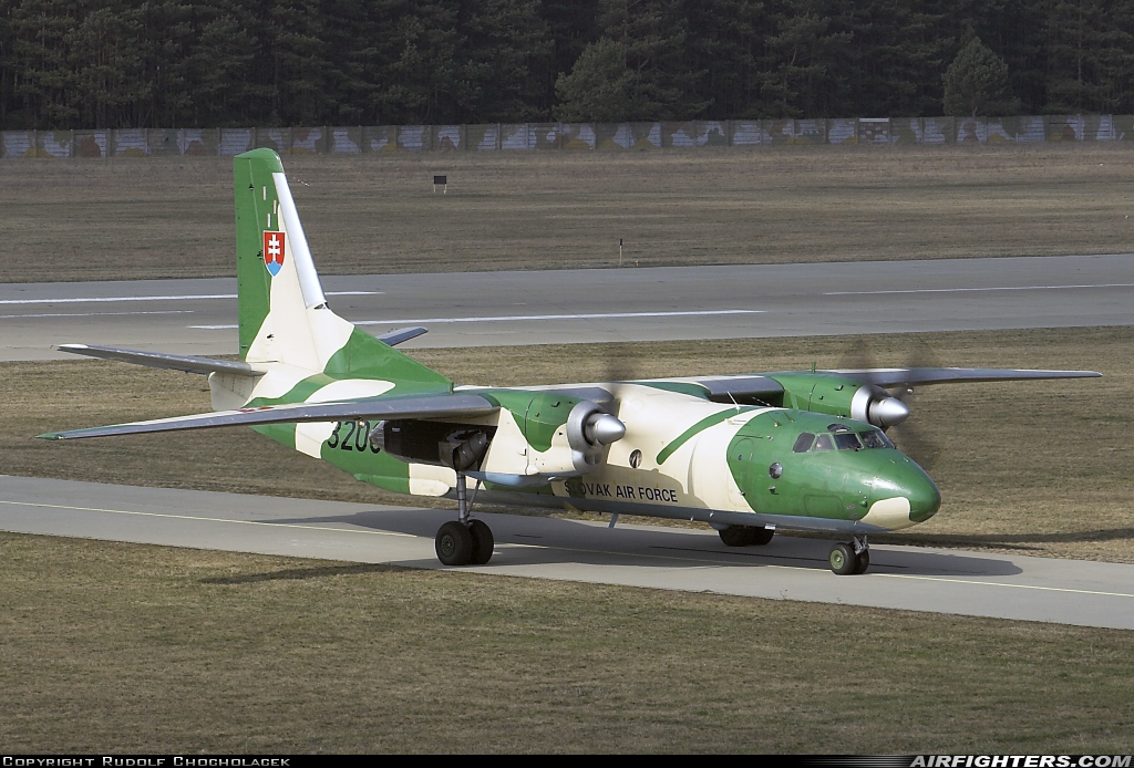 Slovakia - Air Force Antonov An-26B 3208 at Malacky - Kuchyna (LZMC), Slovakia