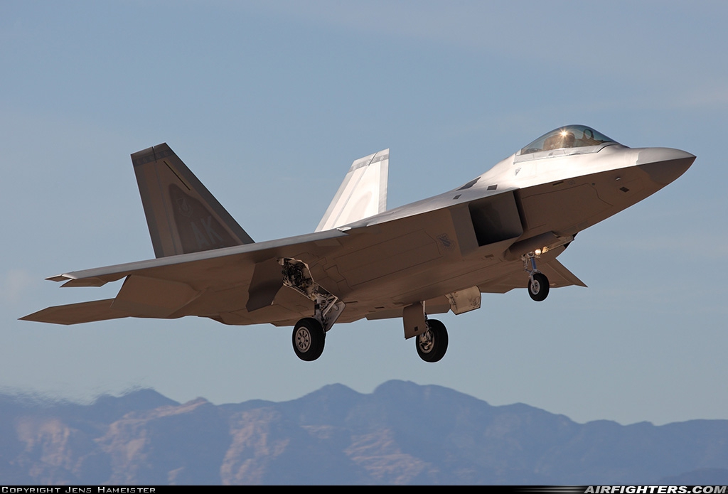 USA - Air Force Lockheed Martin F-22A Raptor 06-4130 at Las Vegas - Nellis AFB (LSV / KLSV), USA