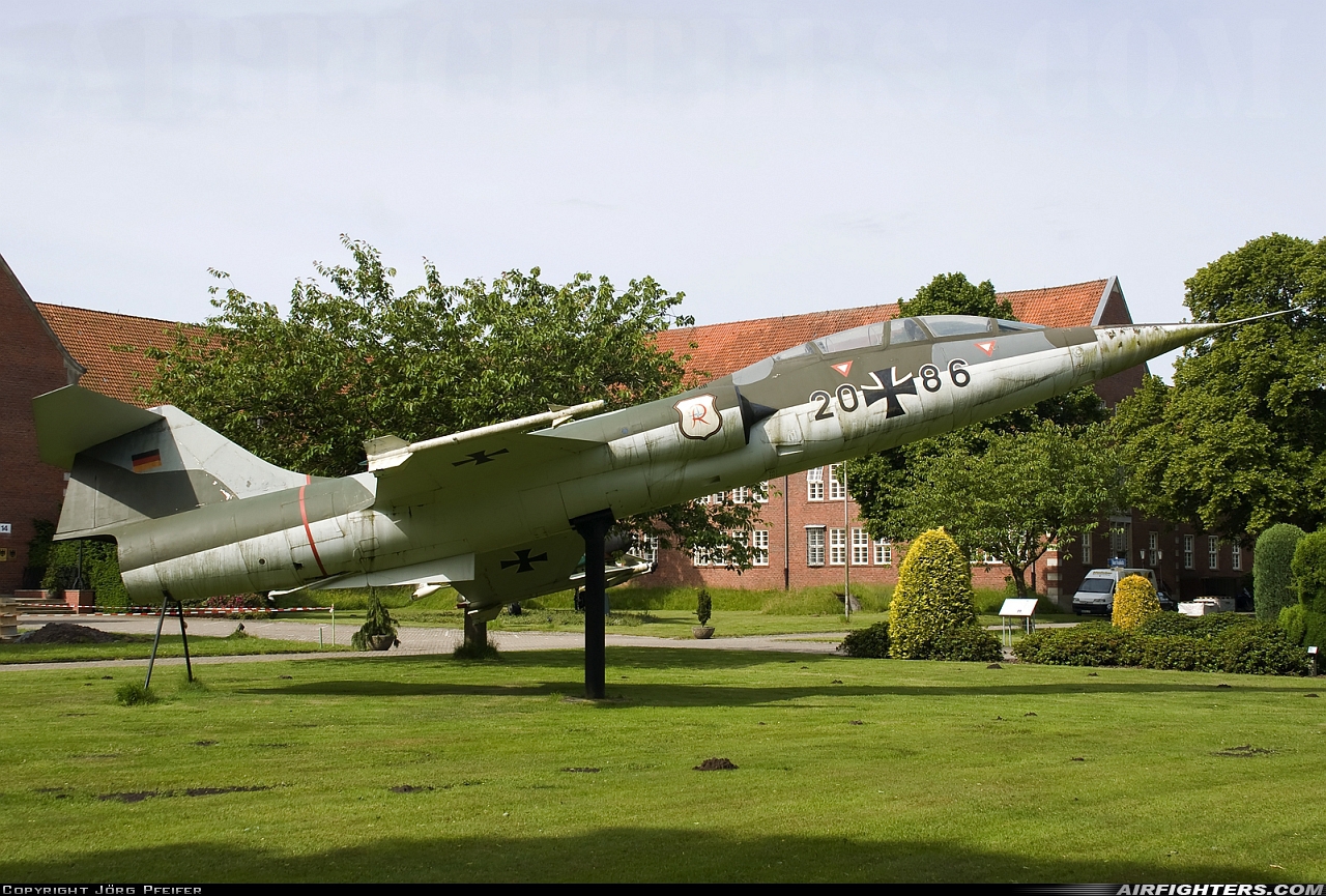 Germany - Air Force Lockheed F-104F Starfighter 29+16 at Off-Airport - Aurich, Germany