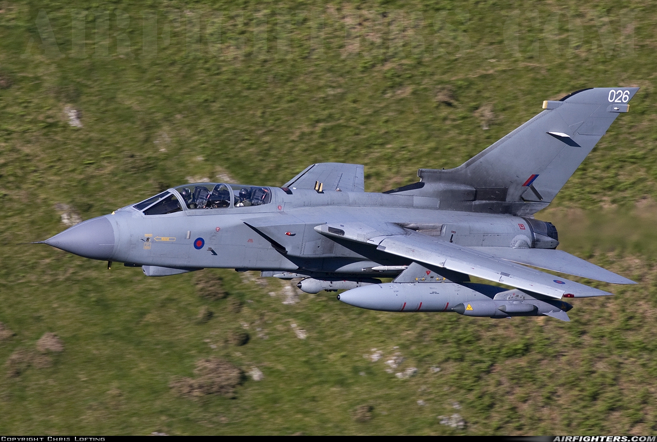UK - Air Force Panavia Tornado GR4 ZA461 at Off-Airport - Machynlleth Loop Area, UK