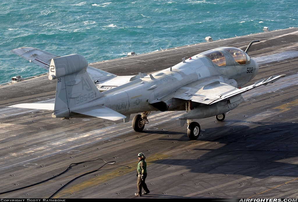 USA - Navy Grumman EA-6B Prowler (G-128) 158542 at Off-Airport - Persian Gulf, International Airspace