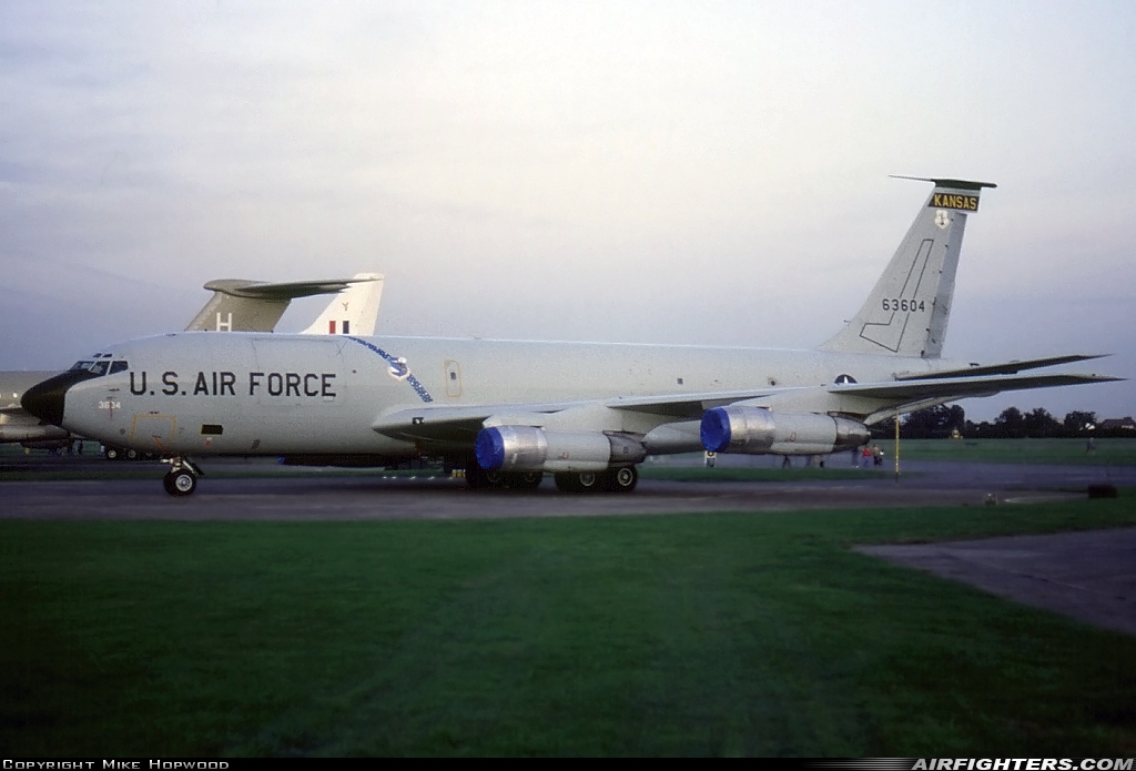 USA - Air Force Boeing KC-135E Stratotanker (717-100) 56-3604 at Finningley (EGXI), UK