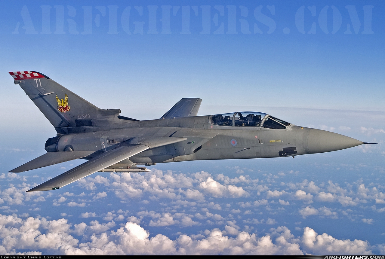 UK - Air Force Panavia Tornado F3 ZE343 at In Flight, UK