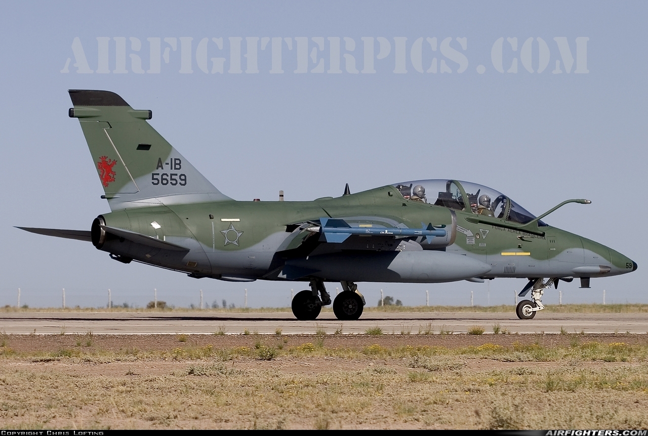 Brazil - Air Force AMX International A-1B FAB5659 at Mendoza - El Plumerillo (MDZ / SAME), Argentina