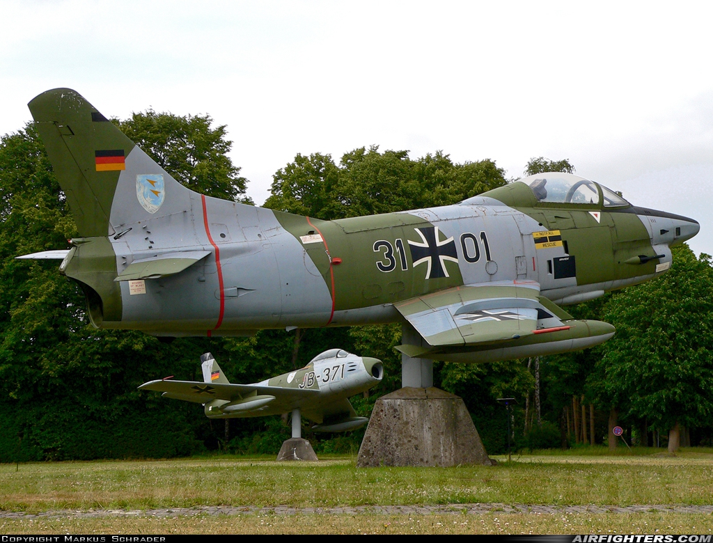 Germany - Air Force Fiat G-91R3 31+01 at Oldenburg (EDNO), Germany