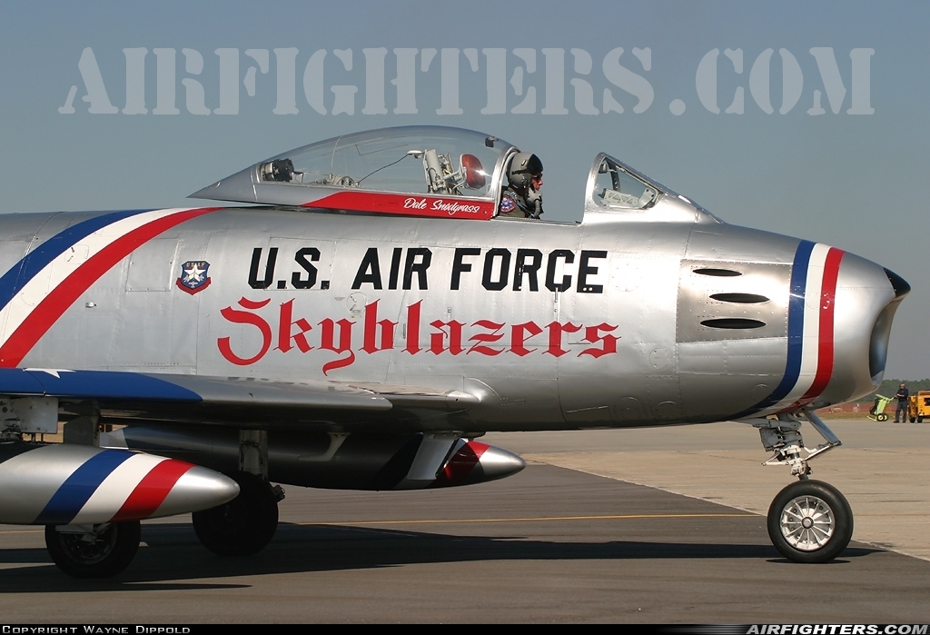 Private North American F-86F Sabre NX86FR at Pensacola - NAS / Forrest Sherman Field (NPA / KNPA), USA