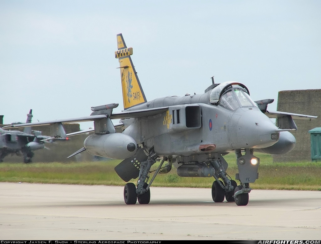 UK - Air Force Sepecat Jaguar GR3A XZ112 at Coltishall (CLF / EGYC), UK