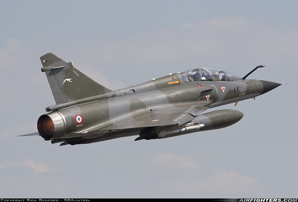 France - Air Force Dassault Mirage 2000N 337 at Karup (KRP / EKKA), Denmark