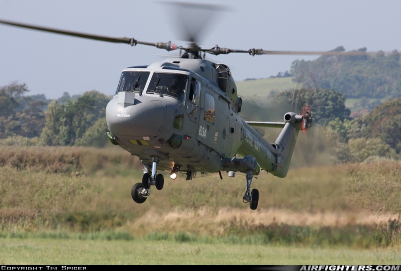 UK - Navy Westland WG-13 Lynx HAS3S XZ233 at Shoreham (ESH / EGKA), UK
