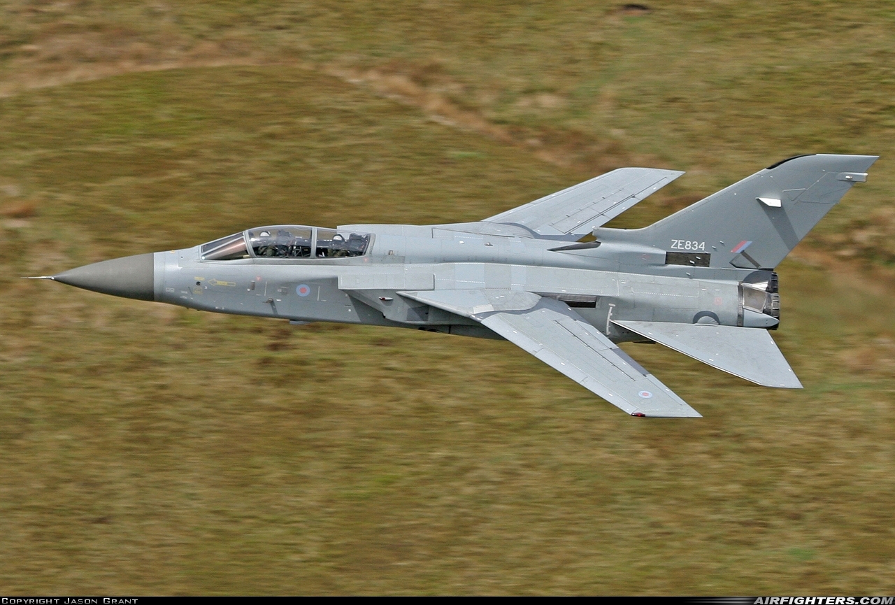 UK - Air Force Panavia Tornado F3 ZE834 at Off-Airport - Machynlleth Loop Area, UK