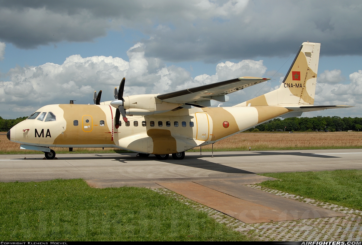Morocco - Air Force CASA CN235M-100 CNA-MA at Uden - Volkel (UDE / EHVK), Netherlands