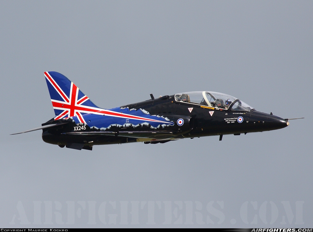 UK - Air Force British Aerospace Hawk T.1 XX245 at Uden - Volkel (UDE / EHVK), Netherlands