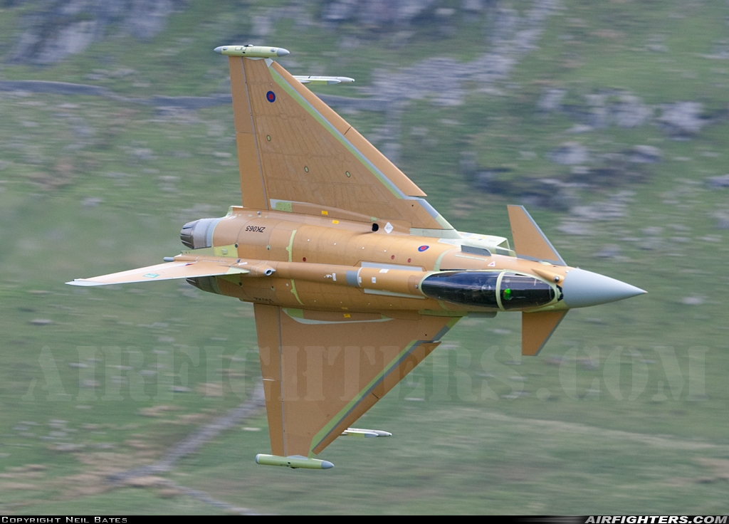 Saudi Arabia - Air Force Eurofighter Typhoon FGR50 ZK065 at Off-Airport - Machynlleth Loop Area, UK