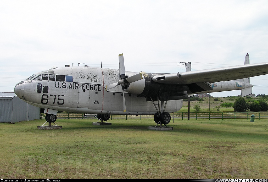 USA - Air Force Fairchild C-119G Flying Boxcar 51-2675 at Off-Airport - Cresson, USA