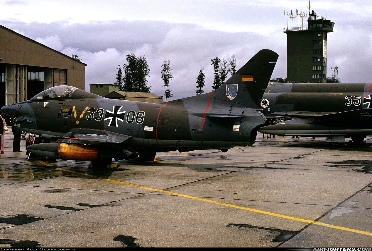 Germany - Air Force Fiat G-91R3 33+06 at Bitburg (BBJ / EDRB), Germany