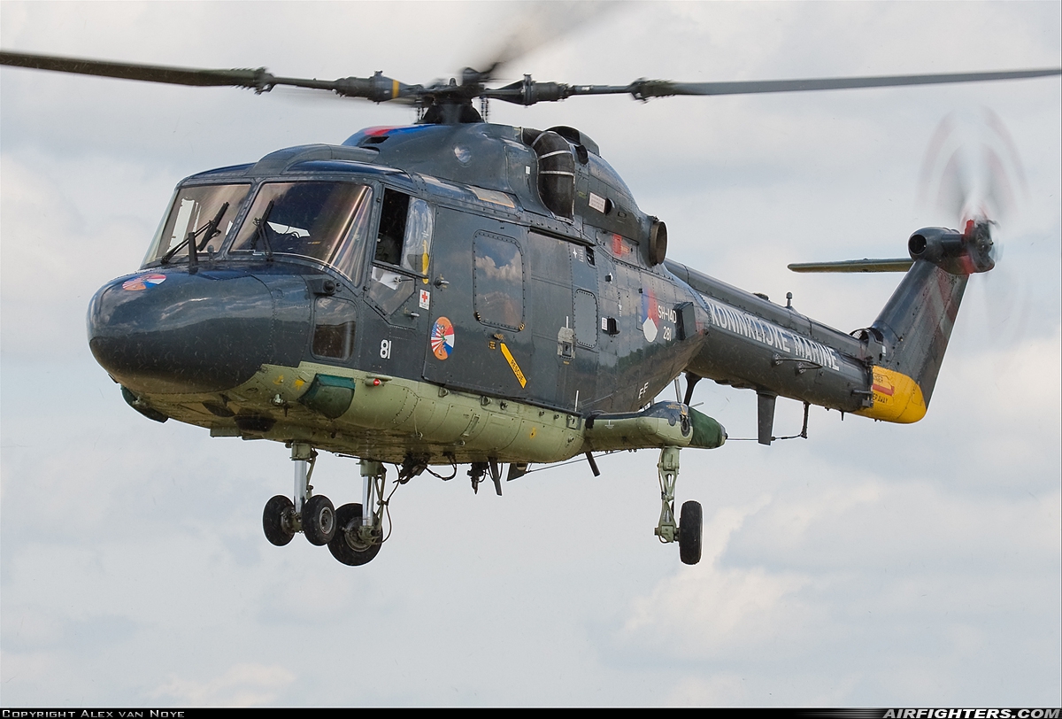 Netherlands - Navy Westland WG-13 Lynx SH-14D 281 at Uden - Volkel (UDE / EHVK), Netherlands